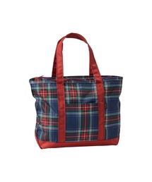 L.L.Bean/エル・エル・ビーン Everyday Lightweight Tote Plaid Medium エブリデイ・ライトウェイト・トート プラッド ミディアム チェック柄 タータンチェック 上部ファスナー付き A4サイズ収納可能 メンズ レディース 2026年 秋 秋服 冬 冬服