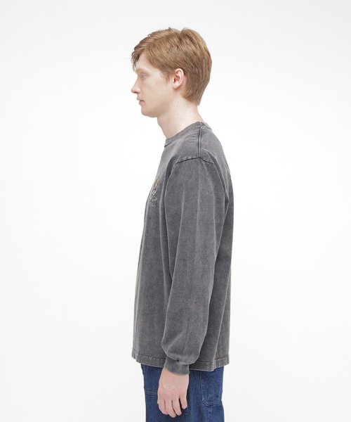 AVIREX（アヴィレックス）の「《NAVAL COLLECTION》SOUVENIR EMBROIDERY LONG SLEEVE T-SHIRT / スーベニア 刺しゅう; 長袖Tシャツ / AVIREX / アヴィレックス（Tシャツ/カットソー・メンズ・オフホワイト/チャコール・X-LARGE/XX-LARGE/LARGE）」の11枚目の写真