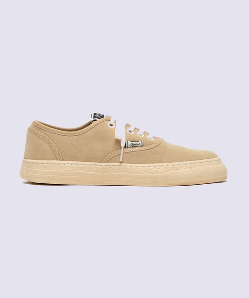 STUDIOUS(ステュディオス)の「KIEFER / Suede Low-Top Sneakers(スニーカー・メンズ・ベージュ/ブラック系その他/ブラック・41/42/43)」の3枚目の写真
