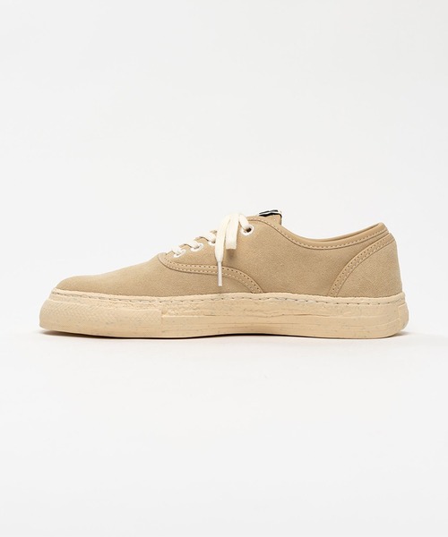 STUDIOUS(ステュディオス)の「KIEFER / Suede Low-Top Sneakers(スニーカー・メンズ・ベージュ/ブラック系その他/ブラック・41/42/43)」の8枚目の写真