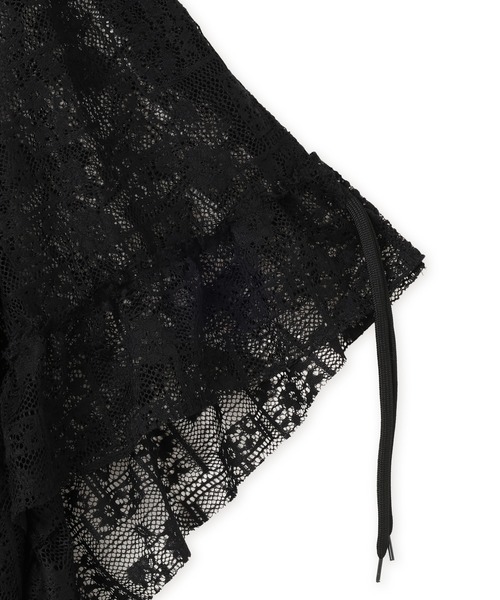 atmos pink(アトモスピンク)の「atmos pink Lace Asymmetry Skirt / アトモス ピンク アシメトリ スカート(スカート・レディース・ブラック/ホワイト・FREE)」の15枚目の写真