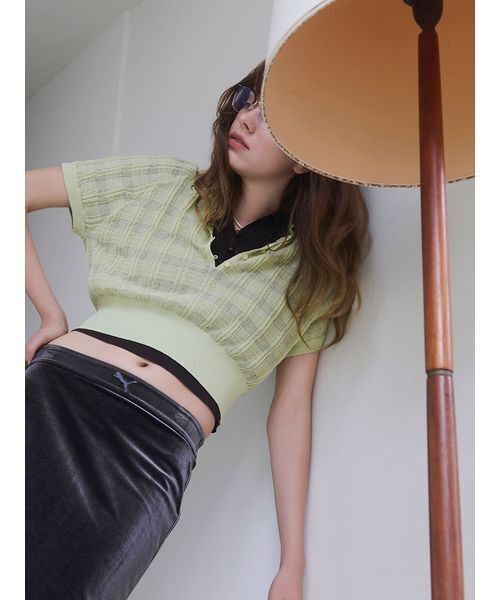 PUMA(プーマ)の「【emmi×PUMA】VELOR NARROW SKIRT(スカート・レディース・ダークグレー・S/M)」の7枚目の写真