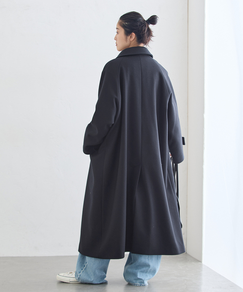 Mackintosh(マッキントッシュ)の「MACKINTOSH/マッキントッシュ 別注 DUMBARTON EX コート(その他アウター・レディース・ブラック/ネイビー・8/6/4)」の6枚目の写真