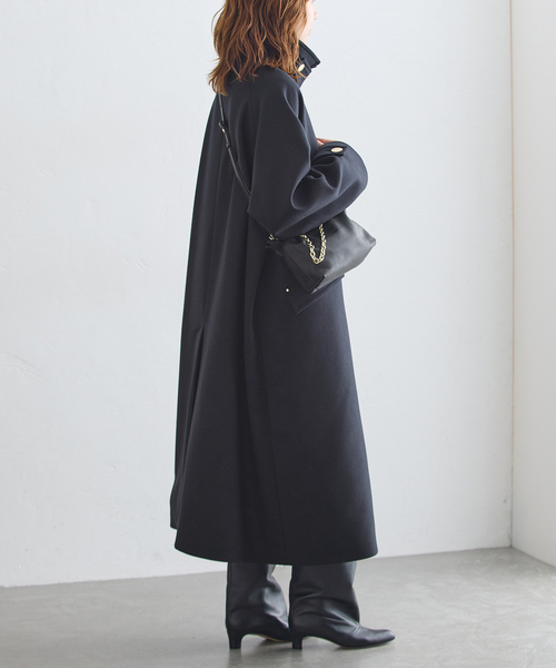 Mackintosh(マッキントッシュ)の「MACKINTOSH/マッキントッシュ 別注 DUMBARTON EX コート(その他アウター・レディース・ブラック/ネイビー・8/6/4)」の8枚目の写真