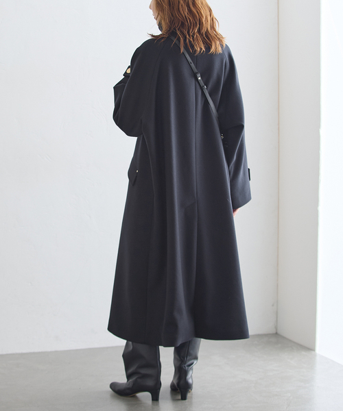 Mackintosh(マッキントッシュ)の「MACKINTOSH/マッキントッシュ 別注 DUMBARTON EX コート(その他アウター・レディース・ブラック/ネイビー・8/6/4)」の9枚目の写真