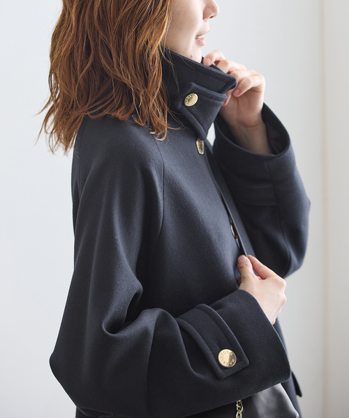 Mackintosh(マッキントッシュ)の「MACKINTOSH/マッキントッシュ 別注 DUMBARTON EX コート(その他アウター・レディース・ブラック/ネイビー・8/6/4)」の10枚目の写真