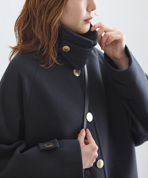 Mackintosh(マッキントッシュ)の「MACKINTOSH/マッキントッシュ 別注 DUMBARTON EX コート(その他アウター・レディース・ブラック/ネイビー・8/6/4)」の11枚目の写真