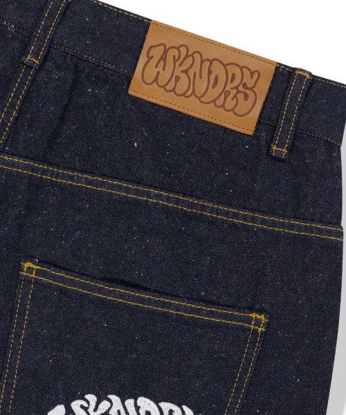 WKNDRS(ウィーキャンドース)の「CHERUB デニムパンツ (D.BLUE)(デニムパンツ・レディース・その他・SMALL/MEDIUM/LARGE/X-LARGE)」の5枚目の写真