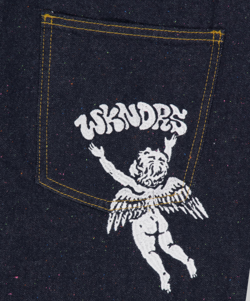 WKNDRS(ウィーキャンドース)の「CHERUB デニムパンツ (D.BLUE)(デニムパンツ・レディース・その他・SMALL/MEDIUM/LARGE/X-LARGE)」の6枚目の写真
