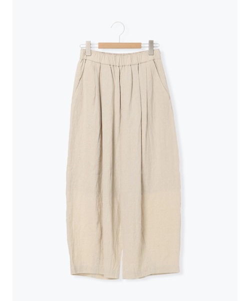 Samansa Mos2（サマンサ モスモス）の「【Cross×Linen】ふんわりパンツ（その他パンツ・レディース・キナリ/チャコール/ベージュ・L/M）」の18枚目の写真
