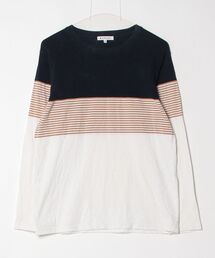 GLOBAL WORK（グローバルワーク）の「ボーダー柄長袖Tシャツ（Tシャツ/カットソー）」