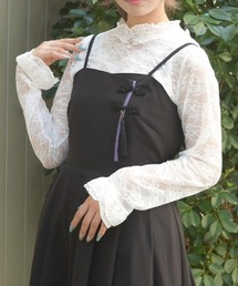 axes femme | ローズ総レースシアーインナー(Tシャツ/カットソー)