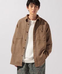 ストライプモールワークシャツ