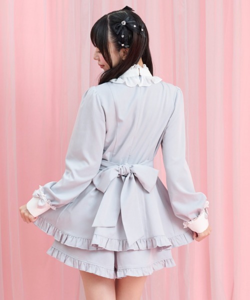 Secret Honey(シークレットハニー)の「ナポレオン風セットアップ(セットアップ・レディース・グレー/ブラック・MEDIUM)」の6枚目の写真