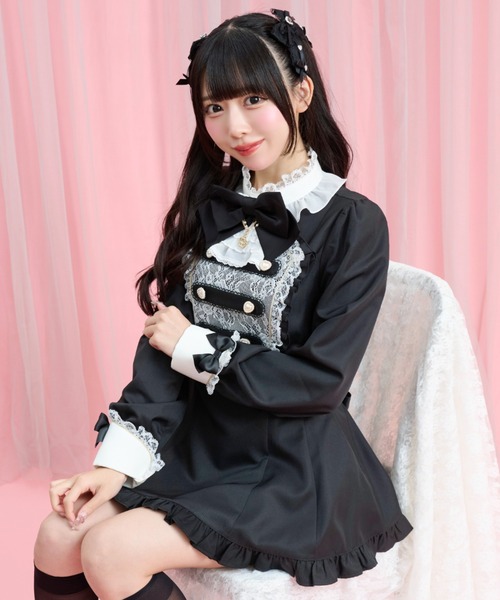 Secret Honey(シークレットハニー)の「ナポレオン風セットアップ(セットアップ・レディース・グレー/ブラック・MEDIUM)」の9枚目の写真