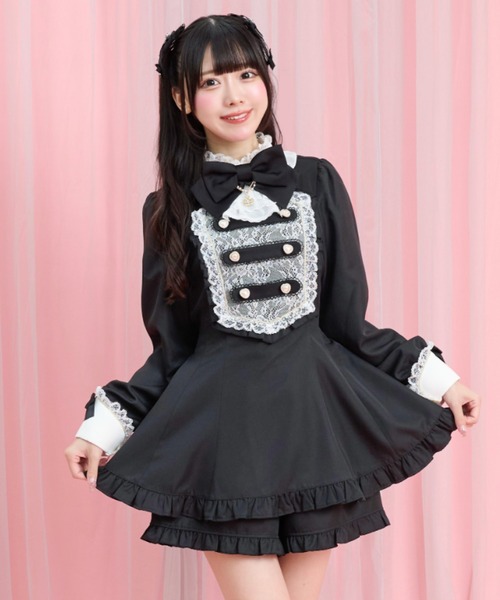 Secret Honey(シークレットハニー)の「ナポレオン風セットアップ(セットアップ・レディース・グレー/ブラック・MEDIUM)」の8枚目の写真
