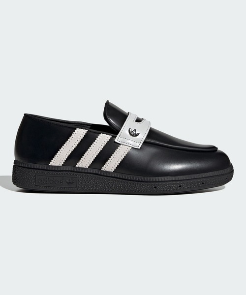 adidas(アディダス)の「ハンドボール スペツィアル ローファー / HANDBALL SPEZIAL LOAFER / アディダスオリジナルス adidas Originals(スニーカー・レディース・ブラック・26.5cm/25.5cm/24.5cm/24.0cm/23.5cm/23.0cm/25.0cm/26.0cm/29.5cm/29.0cm/27.5cm/27.0cm/22.0cm/28.0cm/22.5cm/28.5cm/30.0cm)」の1枚目の写真