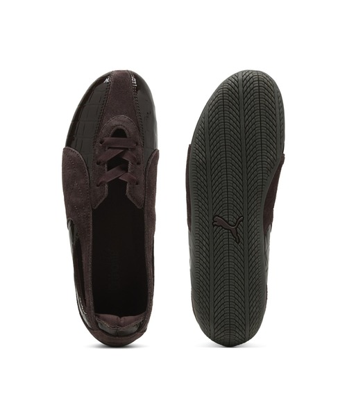 ELLEgirl(エルガール)の「PUMA SPEEDCAT BALLET NOVA CROC(スニーカー・レディース・ダークブラウン・24.5cm/23.5cm)」の2枚目の写真