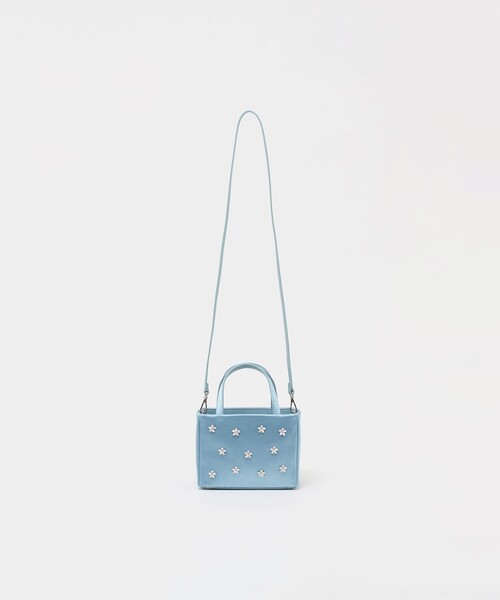 UNITED ARROWS(ユナイテッドアローズ)の「ビジュー キューブ ミニトートバッグ(トートバッグ・レディース・ブラック/ライトブルー・FREE)」の19枚目の写真