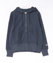 Champion（チャンピオン）の「【CHAMPION/チャンピオン】【コットン素材はアメリカ綿100%】REVERSE WEAVE リバースウィーブ 裏起毛ジップフーデッドスウェットシャツ フルジップパーカー フーディ C3-Y134 サステナブルコットン エクスパンションガゼット タフ ネームタグ ユニセックス（パーカー）」