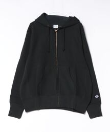 【CHAMPION/チャンピオン】【コットン素材はアメリカ綿100%】REVERSE WEAVE リバースウィーブ 裏起毛ジップフーデッドスウェットシャツ フルジップパーカー フーディ C3-Y134 サステナブルコットン エクスパンションガゼット タフ ネームタグ ユニセックス