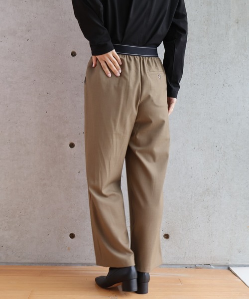etre relie(エトレリー)の「ラインゴムワイドパンツ(その他パンツ・レディース・ブラック/チャコールグレー/ダークベージュ・SMALL/MEDIUM)」の20枚目の写真
