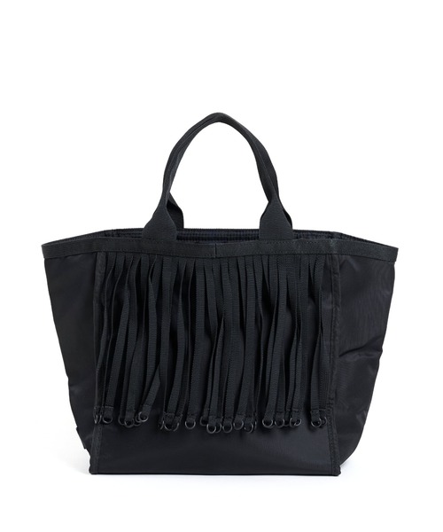 BAICYCLON by Bagjack(バイシクロン バイ バグジャック)の「【BAICYCLON】TAPE FRINGE BAG (LARGE) BCL-64(トートバッグ・メンズ・ブラック・FREE)」の2枚目の写真
