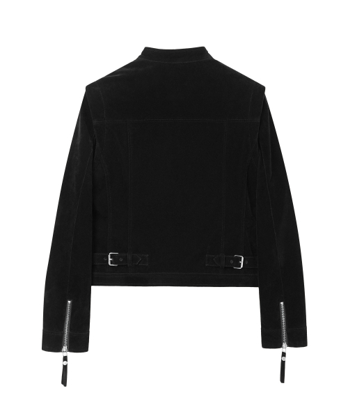 THEVINYLHOUSE（ザバイニルハウス）の「NON COLLAR SUEDE JACKET(W) BLACK（その他アウター・レディース・その他・SMALL/MEDIUM）」の7枚目の写真