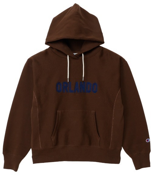 Champion(チャンピオン)の「チャンピオン Champion RW HOODED SWEATSHIRT(パーカー・レディース・ライトグレー/ネイビー/ブラウン/ダークグレー・M/L)」の1枚目の写真