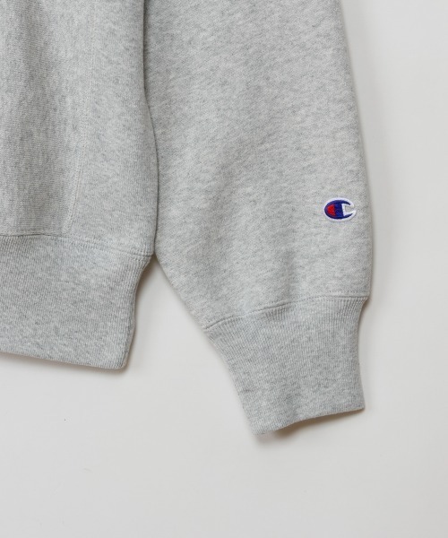 Champion(チャンピオン)の「チャンピオン Champion RW HOODED SWEATSHIRT(パーカー・レディース・ライトグレー/ネイビー/ブラウン/ダークグレー・M/L)」の9枚目の写真