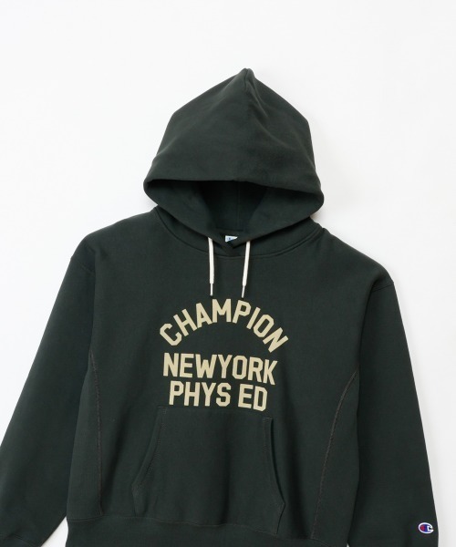 Champion(チャンピオン)の「チャンピオン Champion RW HOODED SWEATSHIRT(パーカー・レディース・ライトグレー/ネイビー/ブラウン/ダークグレー・M/L)」の11枚目の写真