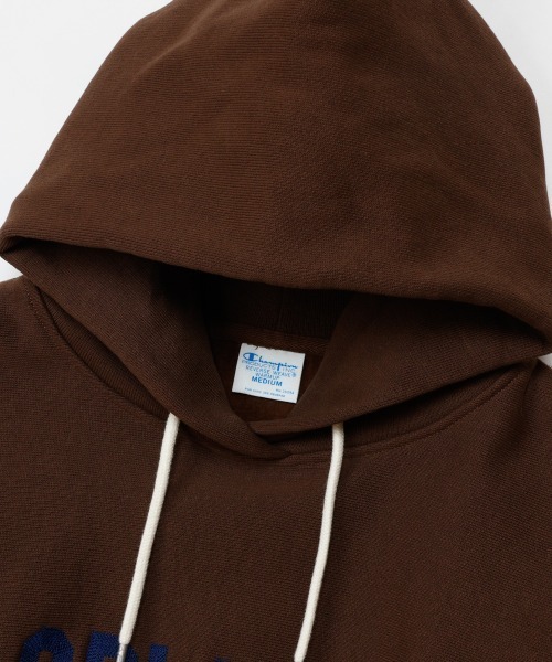 Champion(チャンピオン)の「チャンピオン Champion RW HOODED SWEATSHIRT(パーカー・レディース・ライトグレー/ネイビー/ブラウン/ダークグレー・M/L)」の20枚目の写真