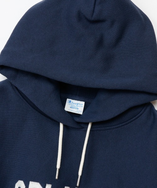 Champion(チャンピオン)の「チャンピオン Champion RW HOODED SWEATSHIRT(パーカー・レディース・ライトグレー/ネイビー/ブラウン/ダークグレー・M/L)」の16枚目の写真