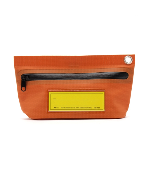HIGHTIDE（ハイタイド）の「タープポーチ (S) 防水（ポーチ・レディース・カーキ/オレンジ/ブラウン/レッド/ブラック/ブルー/ホワイト/ベージュ/グレー・FREE）」の10枚目の写真