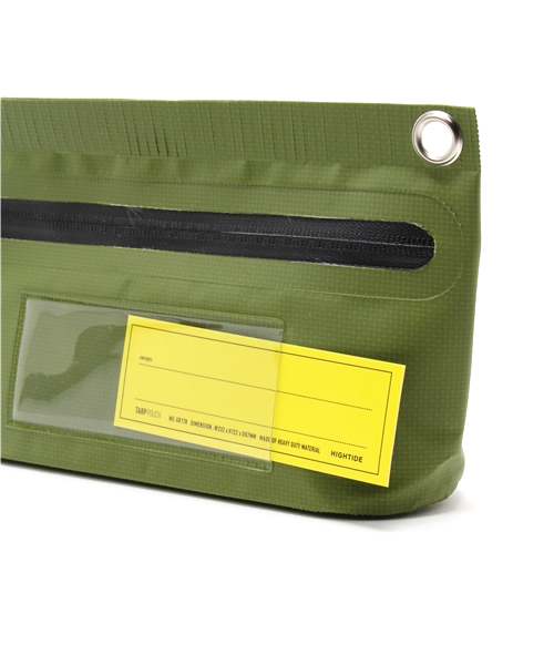 HIGHTIDE（ハイタイド）の「タープポーチ (S) 防水（ポーチ・レディース・カーキ/オレンジ/ブラウン/レッド/ブラック/ブルー/ホワイト/ベージュ/グレー・FREE）」の21枚目の写真