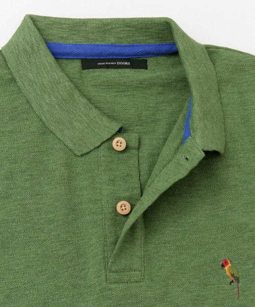 URBAN RESEARCH DOORS MENS（アーバンリサーチ ドアーズ メンズ）の「DOORS 杢鹿の子Polo（ポロシャツ・メンズ・グレー/ブルー/グリーン/ライトグレー・40/38）」の13枚目の写真
