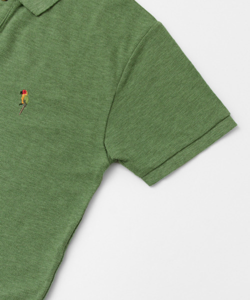 URBAN RESEARCH DOORS MENS（アーバンリサーチ ドアーズ メンズ）の「DOORS 杢鹿の子Polo（ポロシャツ・メンズ・グレー/ブルー/グリーン/ライトグレー・40/38）」の14枚目の写真