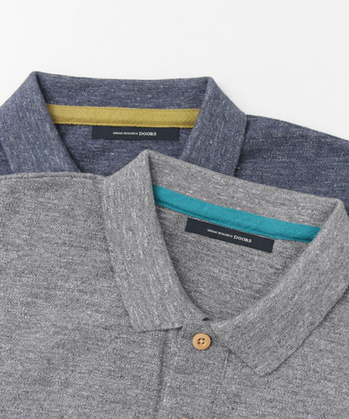 URBAN RESEARCH DOORS MENS（アーバンリサーチ ドアーズ メンズ）の「DOORS 杢鹿の子Polo（ポロシャツ・メンズ・グレー/ブルー/グリーン/ライトグレー・40/38）」の11枚目の写真