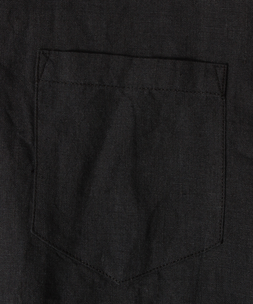 glory crew(グローリークルー)の「フレンチリネン七分シャツ(カフス裏配色)(シャツ/ブラウス・メンズ・ホワイト/ボルドー/ブラック/ベージュ/ターコイズブルー/カーキ・M/L/LL/S)」の12枚目の写真