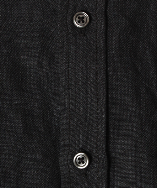 glory crew(グローリークルー)の「フレンチリネン七分シャツ(カフス裏配色)(シャツ/ブラウス・メンズ・ホワイト/ボルドー/ブラック/ベージュ/ターコイズブルー/カーキ・M/L/LL/S)」の8枚目の写真