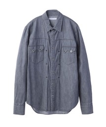 WASHED DENIM COWBOY SHIRT