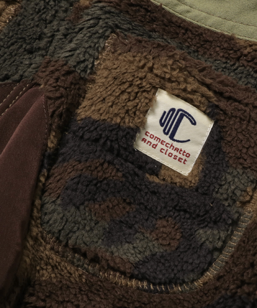 COMECHATTO&CLOSET（カムチャットアンドクロゼット）の「バックボアカモテーパードアンクルクロップパンツ（その他パンツ・キッズ・カーキ/アイボリー/ネイビー・90/100/120/110/130）」の13枚目の写真