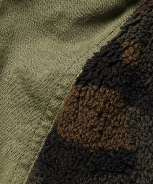 COMECHATTO&CLOSET（カムチャットアンドクロゼット）の「バックボアカモテーパードアンクルクロップパンツ（その他パンツ・キッズ・カーキ/アイボリー/ネイビー・90/100/120/110/130）」の15枚目の写真