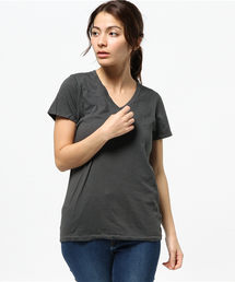 JOURNAL STANDARD relume | 《追加4》36/-USA 天竺 VネックショートスリーブTシャツ#(Tシャツ/カットソー)