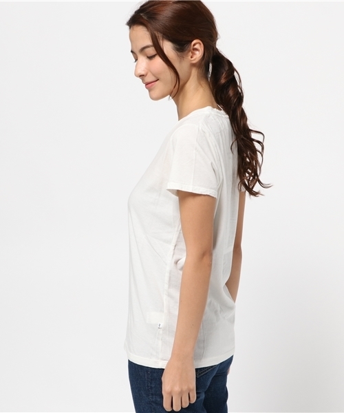 JOURNAL STANDARD relume(ジャーナルスタンダード レリューム)の「36/-USA 天竺 VネックショートスリーブTシャツ#(Tシャツ/カットソー・レディース・ホワイト/ホワイト系その他/ブラック/チャコールグレー/バーガンディー/ライトグレー・FREE)」の8枚目の写真
