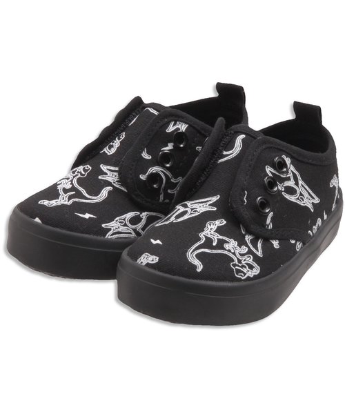 Ampersand（アンパサンド）の「ベビー3柄スニーカー（スニーカー・キッズ・ブラック/ネイビー・13.5/13/14/14.5/15 ）」の2枚目の写真