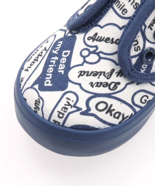 Ampersand（アンパサンド）の「ベビー3柄スニーカー（スニーカー・キッズ・ブラック/ネイビー・13.5/13/14/14.5/15 ）」の5枚目の写真