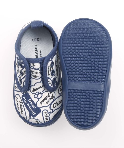 Ampersand（アンパサンド）の「ベビー3柄スニーカー（スニーカー・キッズ・ブラック/ネイビー・13.5/13/14/14.5/15 ）」の10枚目の写真