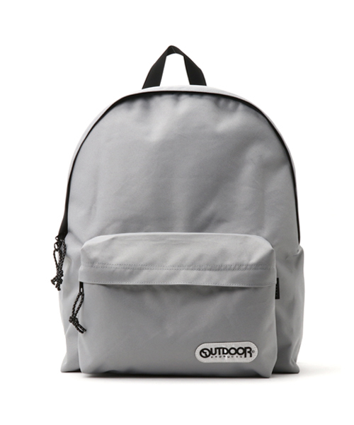 OUTDOOR PRODUCTS（アウトドアプロダクツ）の「462 ナイロンデイパック（バックパック/リュック・レディース・レッド/ブラウン/オレンジ/イエロー/ネイビー/ブラック/オリーブ/グレー/ブルー/グレイッシュブルー・FREE）」の3枚目の写真