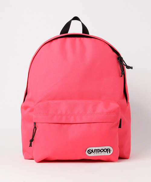 OUTDOOR PRODUCTS（アウトドアプロダクツ）の「462 ナイロンデイパック（バックパック/リュック・レディース・レッド/ブラウン/オレンジ/イエロー/ネイビー/ブラック/オリーブ/グレー/ブルー/グレイッシュブルー・FREE）」の9枚目の写真